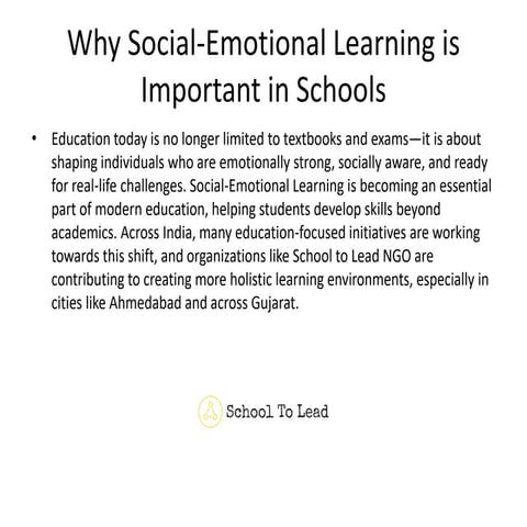 Social and Emotional Development Skills in Children | PDF