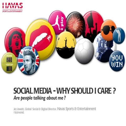 Why social media ? May 2011