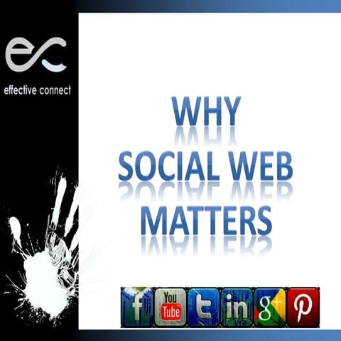 Why social web drop off