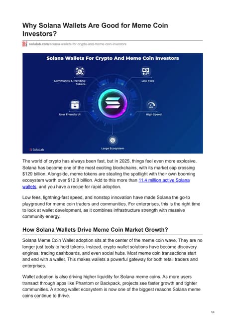 Why Solana Wallets Are Good for Meme Coin Investors.pdf