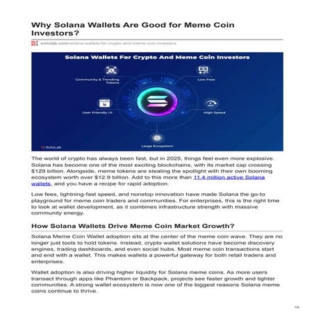 Why Solana Wallets Are Good for Meme Coin Investors.pdf