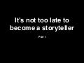 Why Storytelling?