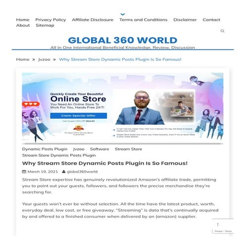 Why stream store dynamic posts plugin is so famous!