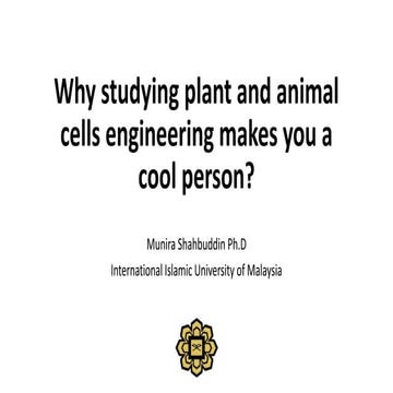 Why study biotechnology?