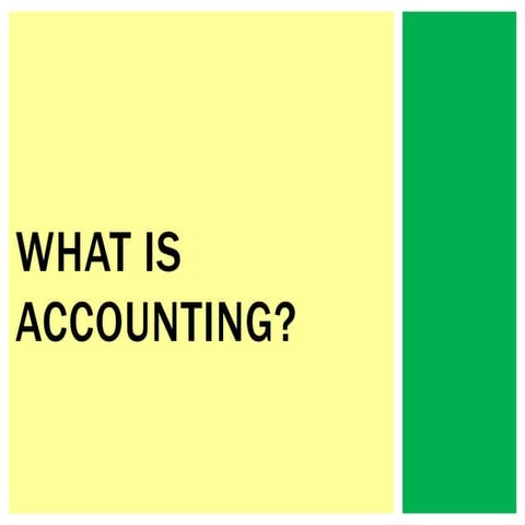 Why study VCE Accounting?