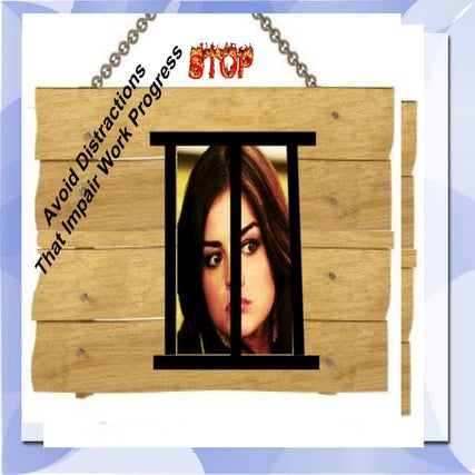 Why suffer due to distraction?