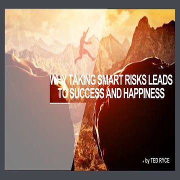 3 benefits of Taking Risks | PPT