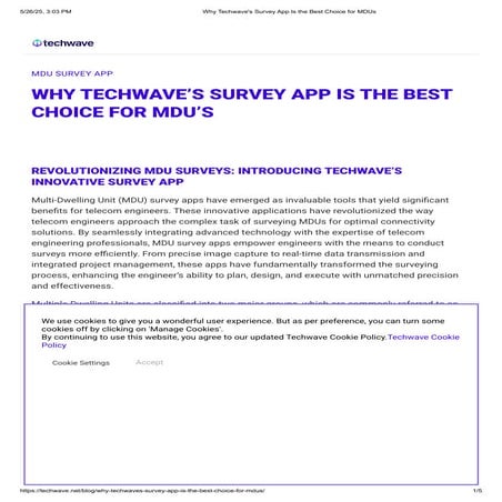 Why Techwave's Survey App Is the Best Choice for MDUs.pdf