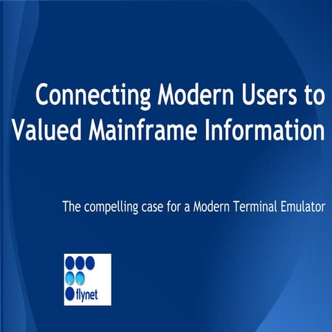 36 Benefits: The Reasons to Enable Mobile Access to Central Systems via Termi...