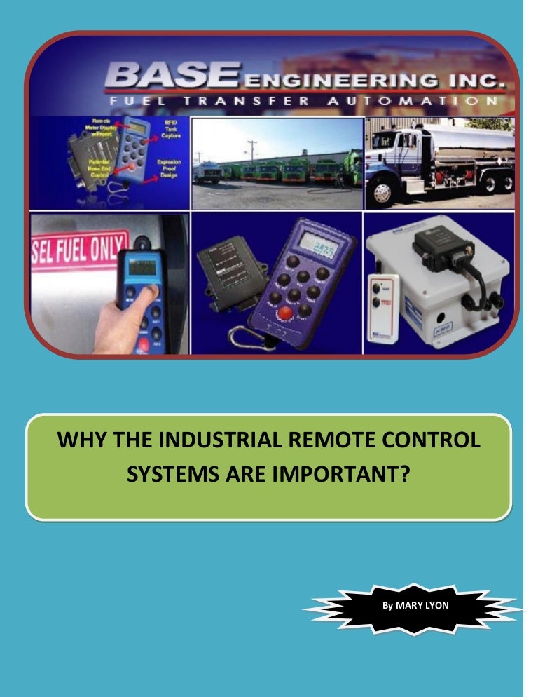Importance of Industrial Remote Control Systems
