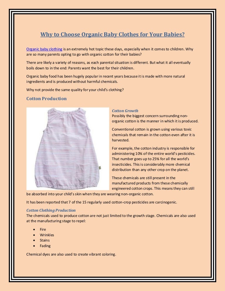 natural baby clothes