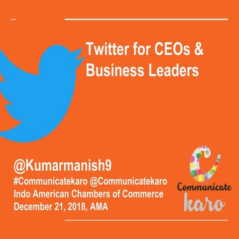 Twitter For CEOs and Business Leaders