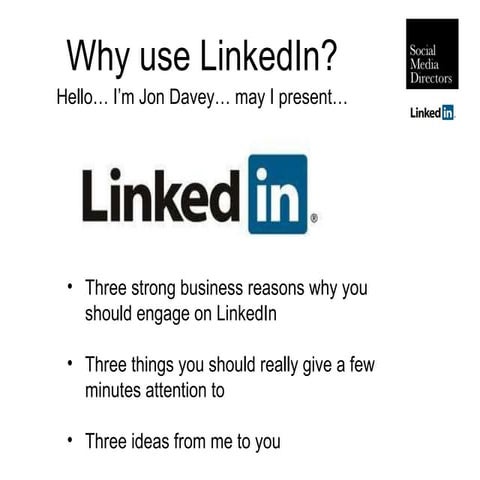 Why use linkedin