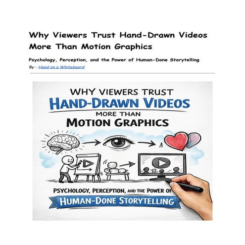 Understanding whiteboard animation | PPTX