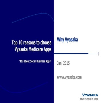 Why vyasaka medicare