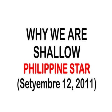 WHY WE ARE SHALLOW.pdf