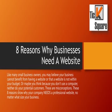 Why Businesses Need A Wesbite