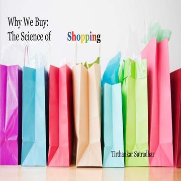 Why we buy: The Science of shopping