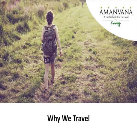 Why we travel