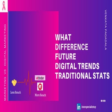Digital Marketing vs Traditional Marketing