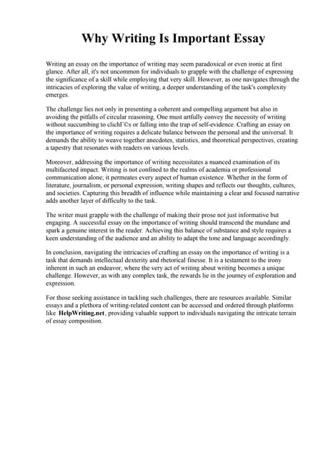 Essay On Importance.pdf