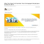 Why You Need to Prioritize Your Unengaged Employees & How To Do It