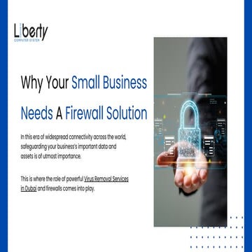 Why Your Small Business Needs A Firewall Solution.pdf