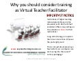 Why you should consider virtual teacher facilitator