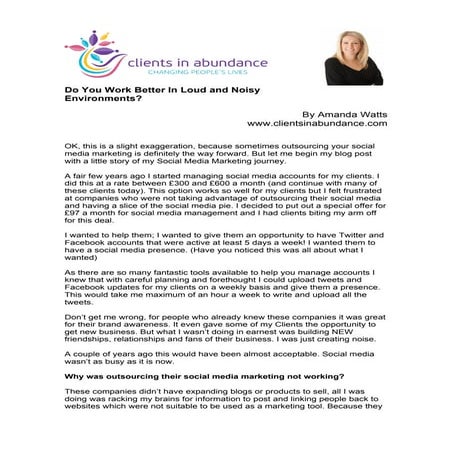 Why You Shouldn't Outsource Your Social Media Marketing