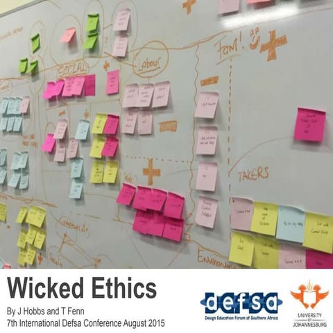 Wicked Ethics - DEFSA 2015