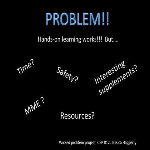 Wicked problem presentation