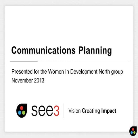 Nonprofit Communications Planning