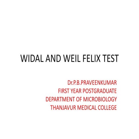 WIDAL AND WEIL FELIX TEST MBBS.pptx