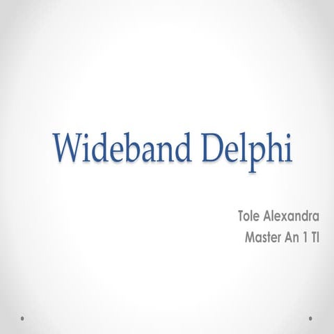 Widebanddelphi
