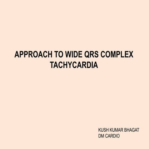 Wide complex tacycardia