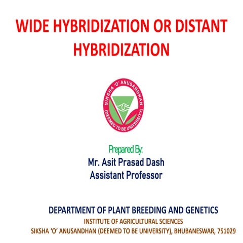 Wide hybridization