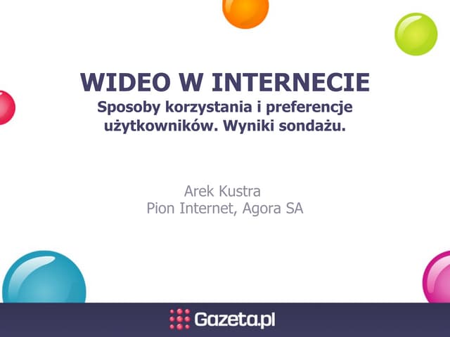 Wideo W Internecie Arek Kustra