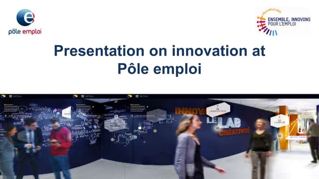 The Role of Public Innovation and the Impact of Technology on Employment - Reynald Chapuis, Director Innovations at Pôle Emploi