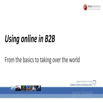 B2B Marketing of Retail Software