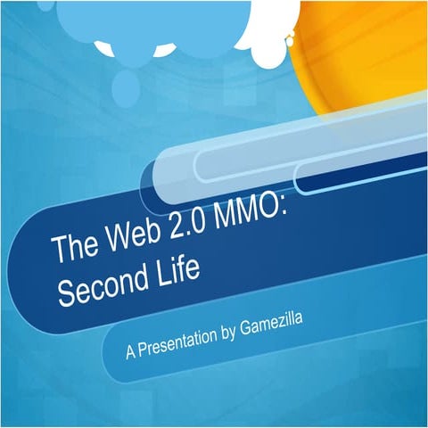 Second Life - A Web 2.0 App