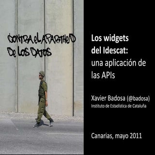 Los widgets del Idescat: una aplica...