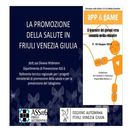 Convegno “APP & GAME Il benessere dei giovani verso comunità media-educative”...