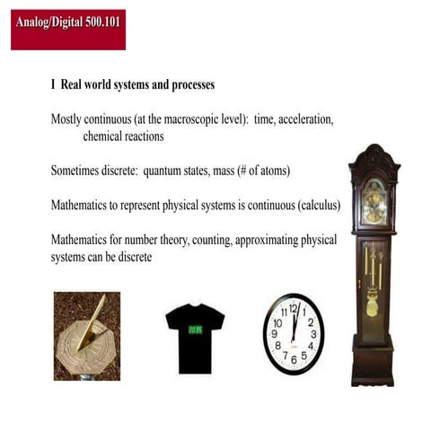 digital and analog computers presentation