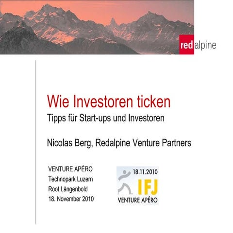 Wie investoren ticken v apéro nov2010