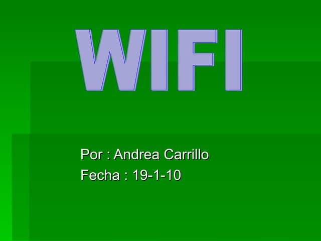 Wifi