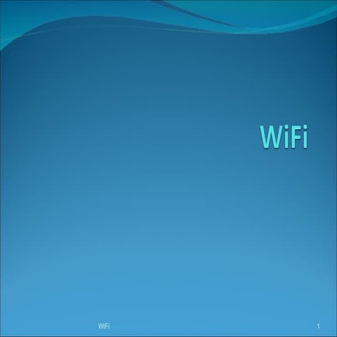 Wi fi