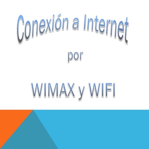 Conexión a Internet