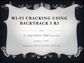 WIFI Hacking