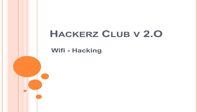Wifi hacking