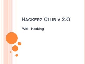 Wifi hacking